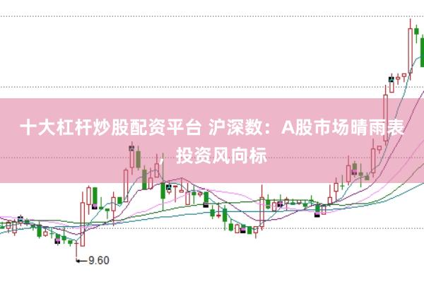 十大杠杆炒股配资平台 沪深数:A股市场晴雨表,投资风向标
