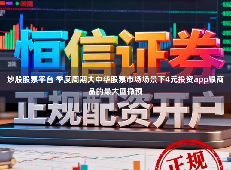 炒股股票平台 季度周期大中华股票市场场景下4元投资app银商品的最大回撤预