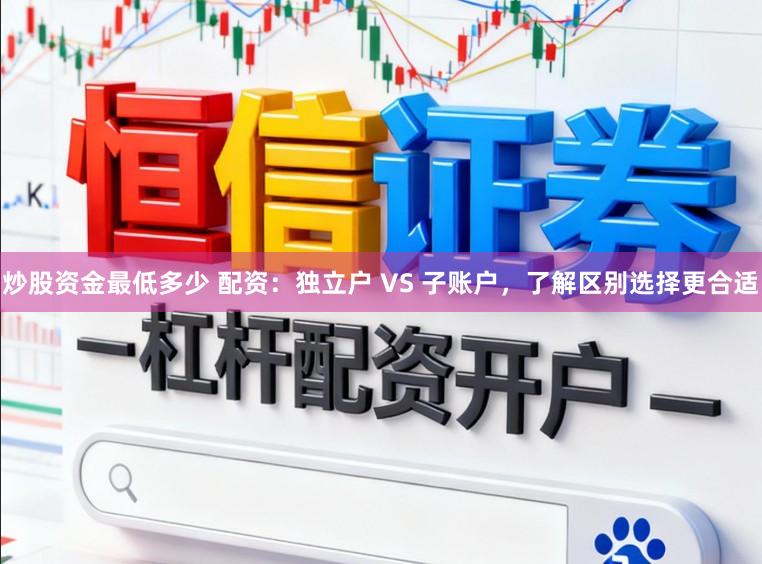 炒股资金最低多少 配资：独立户 VS 子账户，了解区别选择更合适