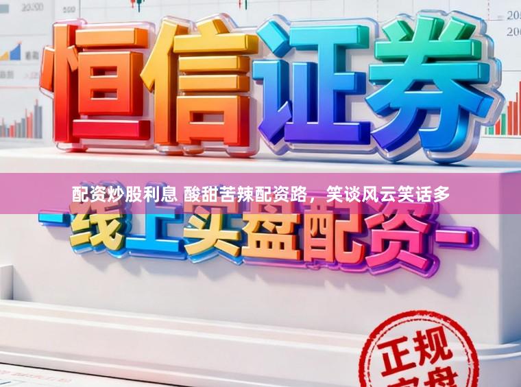 配资炒股利息 酸甜苦辣配资路，笑谈风云笑话多