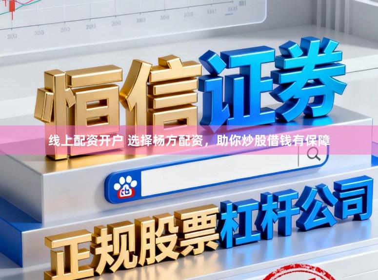 线上配资开户 选择杨方配资，助你炒股借钱有保障